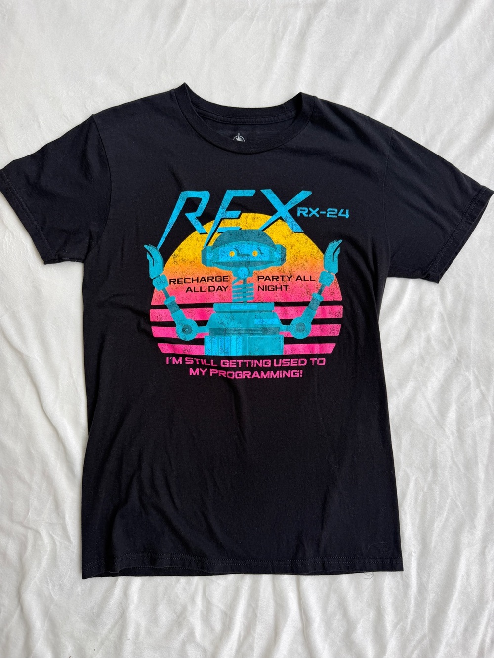 Disney Parks Star Wars Galaxy's Edge Dj Rex Rx-24 Droid T-shirt Adult